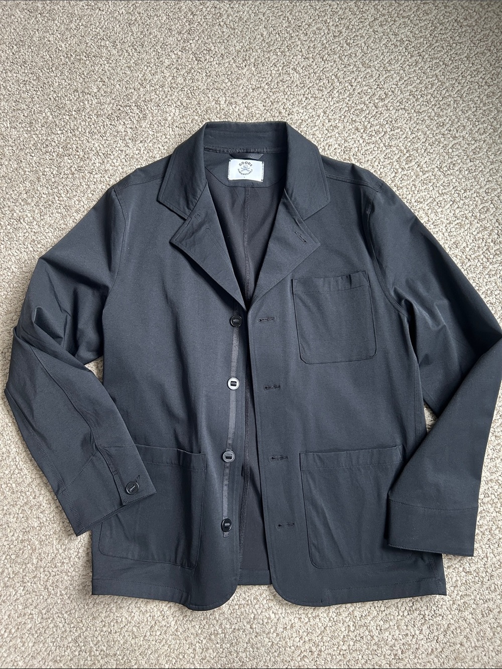 Surfside Supply Black Lightweight Shirt Jacket